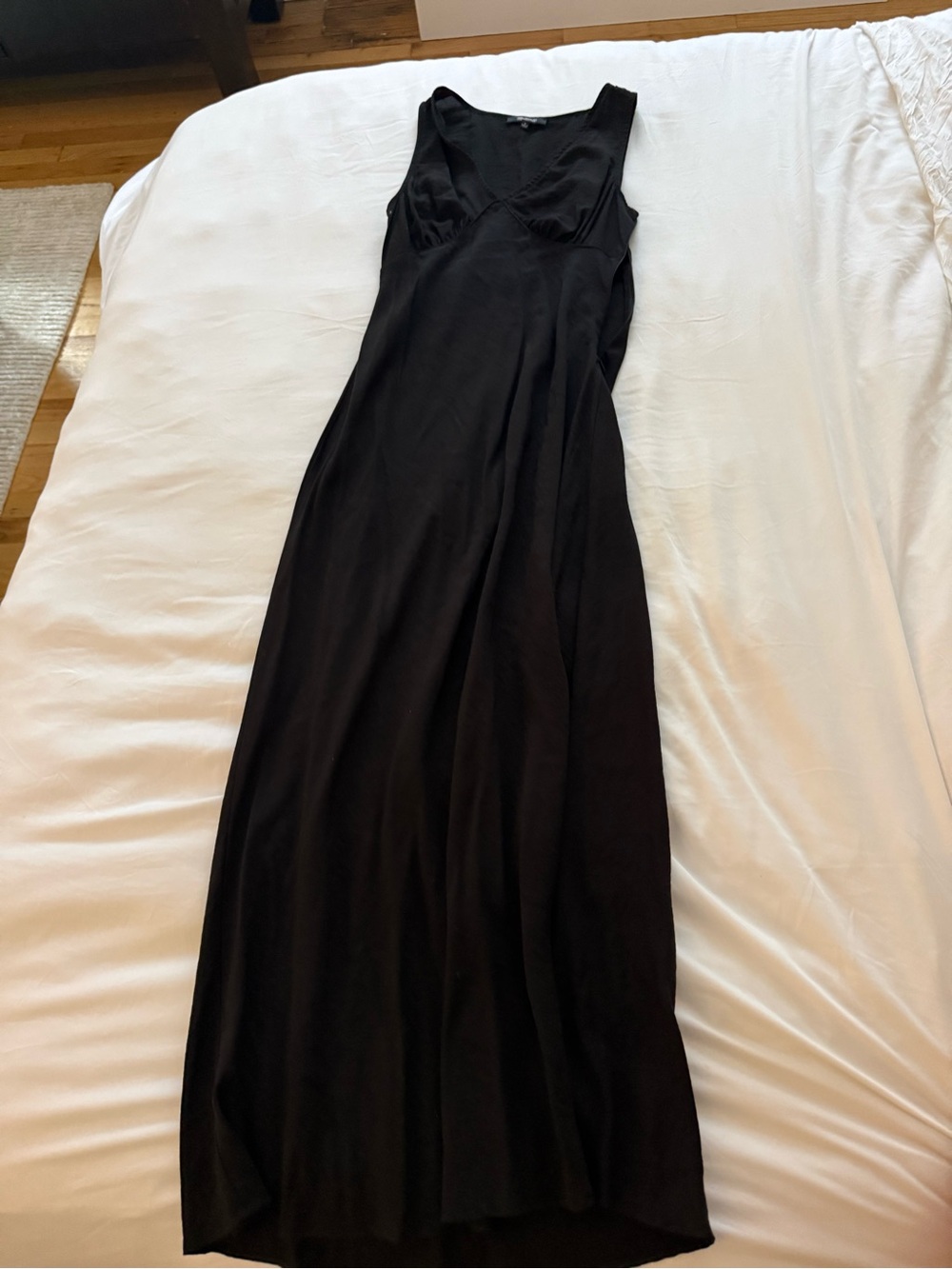 Madewell Black Sleeveless Maxi Dress